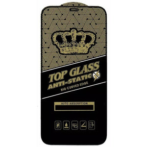 Folie Sticla securizata electrostatica Flippy pentru Samsung A12, Sticla ESD, Top Glass, Anti-static, Negru-0