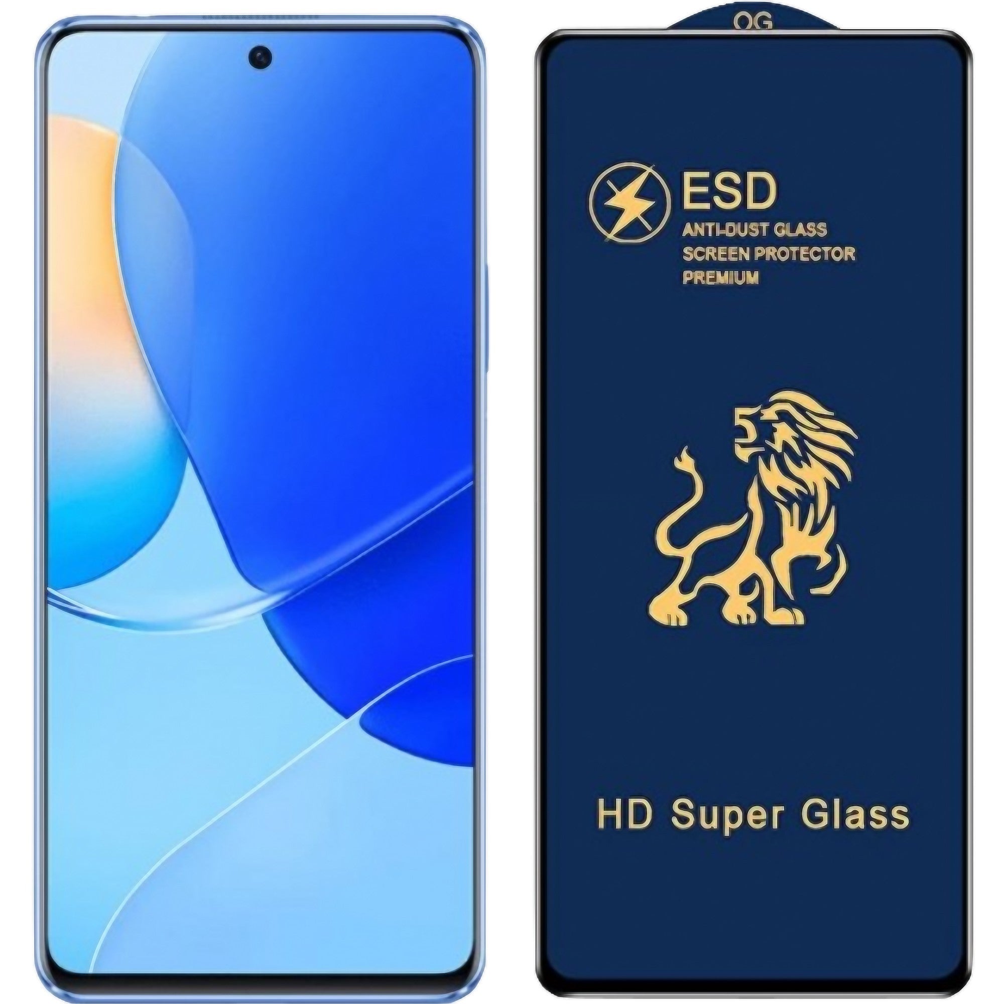 Folie Sticla securizata electrostatica Flippy pentru Xiaomi Redmi 12C , Sticla ESD, Top Glass, Anti-static, Negru-0