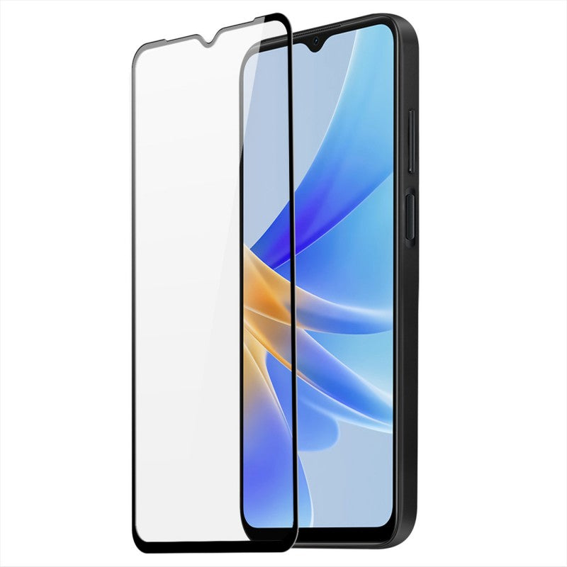 Folie Sticla Securizata Flippy compatibil cu Honor X7, Full Glue Negru-0