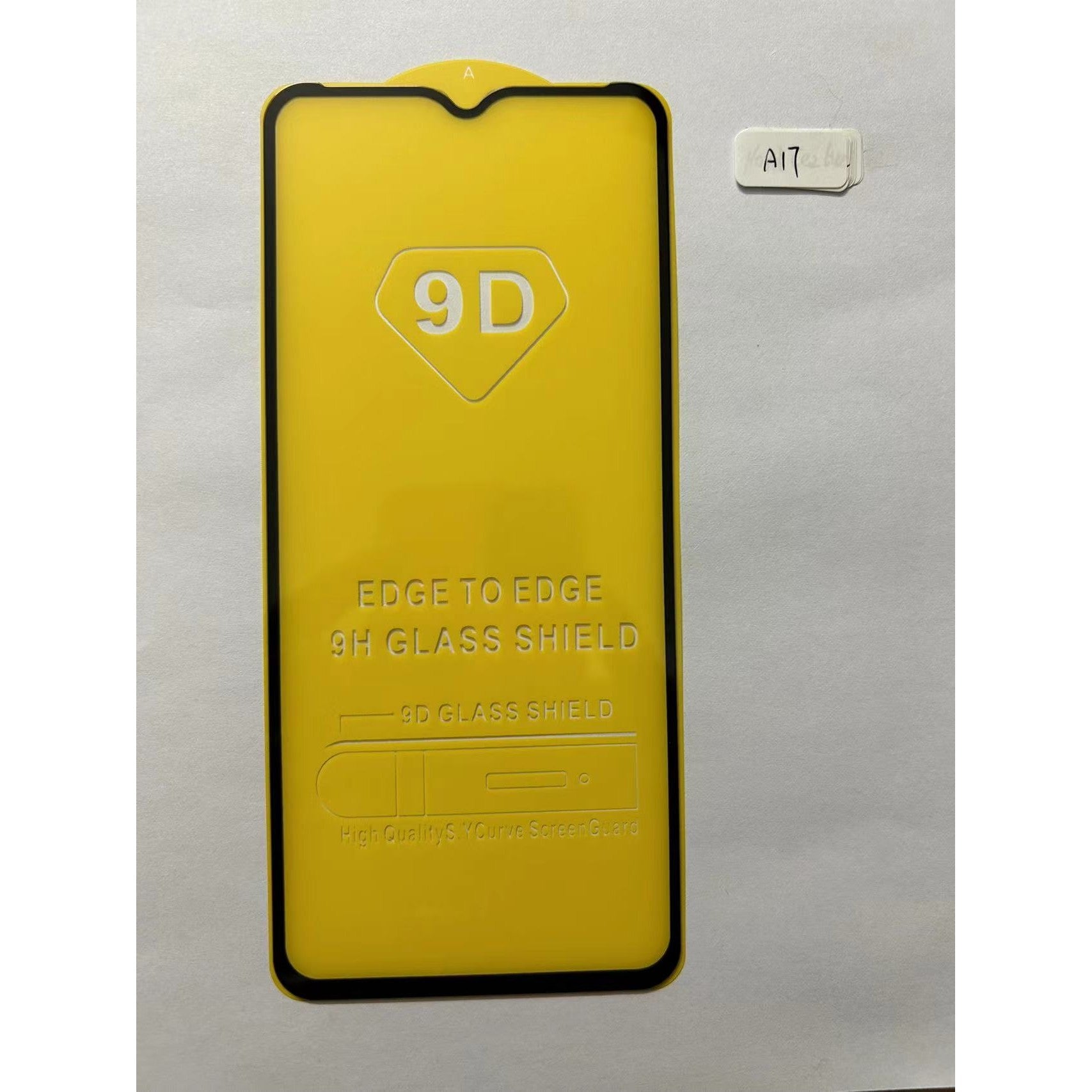 Folie Sticla Securizata Flippy compatibil cu Oppo A17, Full Glue Negru-5