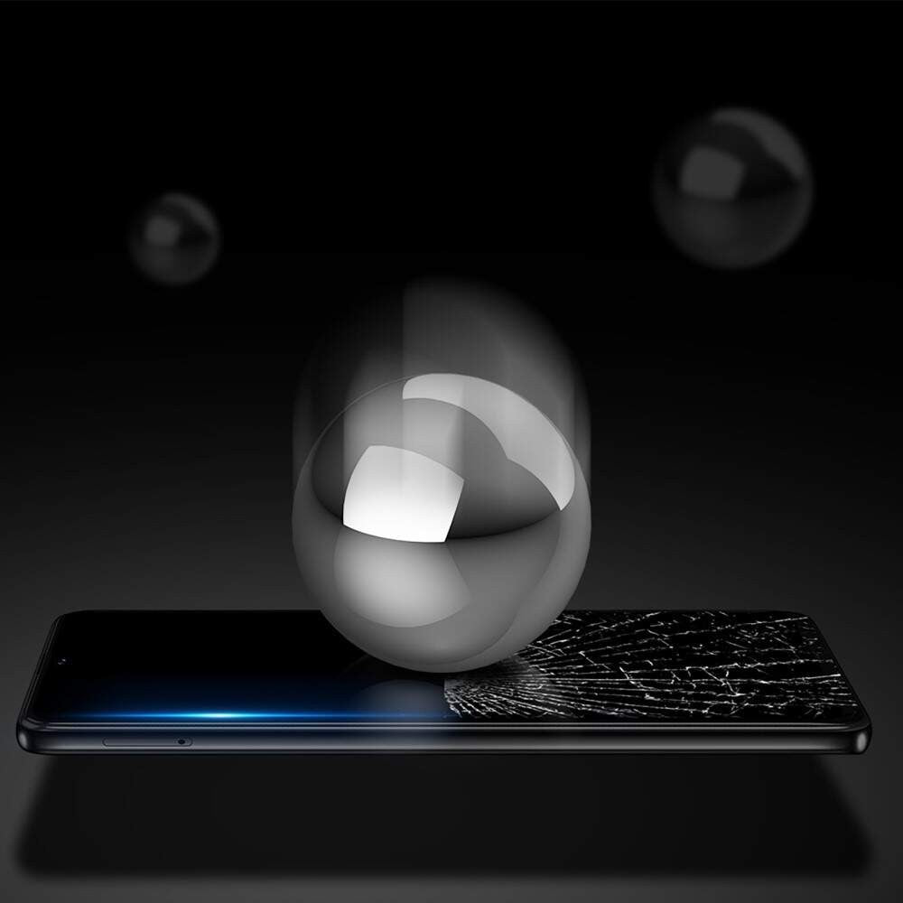 Folie Sticla Securizata Flippy compatibil cu Oppo Reno 4Z 5G, Full Glue Negru-4