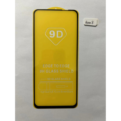 Folie Sticla Securizata Flippy compatibil cu Oppo Reno 8 5G, Full Glue Negru-5