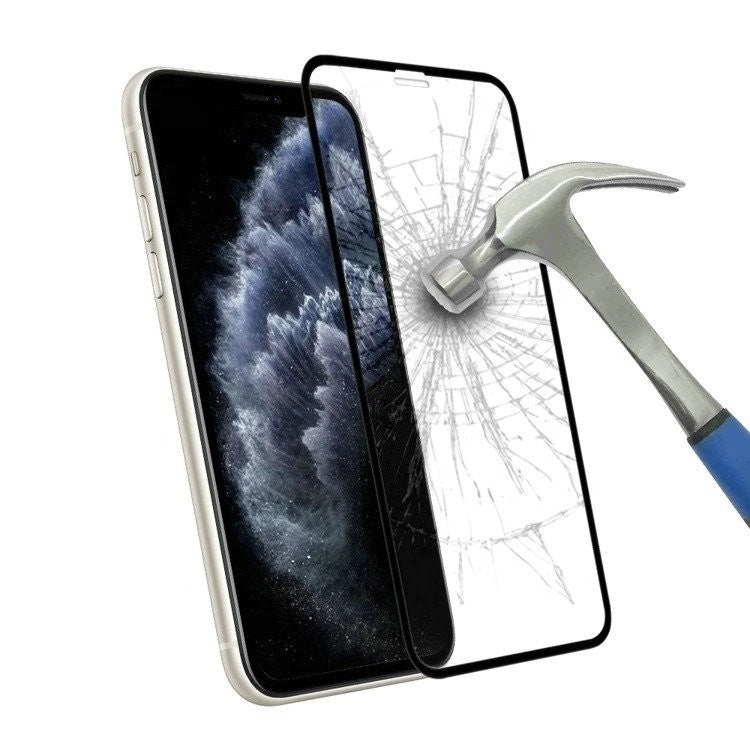 Folie Sticla securizata Flippy® compatibila cu Apple iPhone 11/XR Full Glue Negru-7