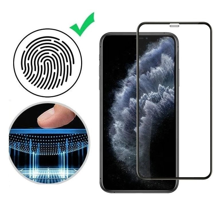 Folie Sticla securizata Flippy® compatibila cu Apple iPhone 11/XR Full Glue Negru-8