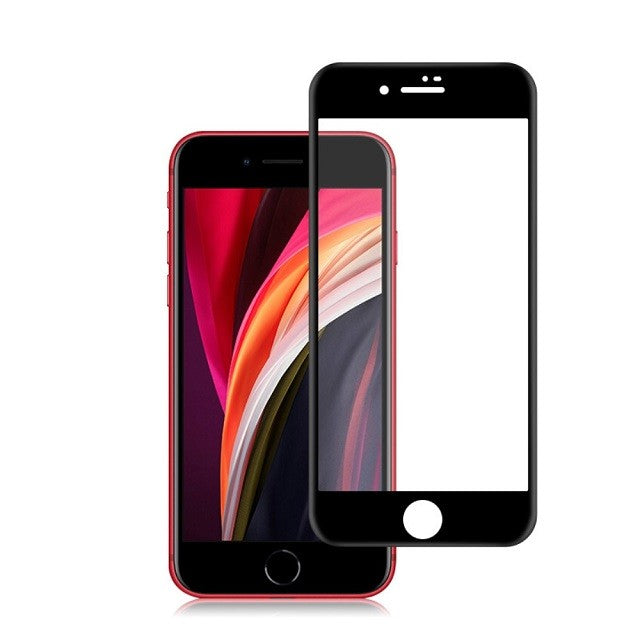 Folie Sticla securizata Flippy® compatibila cu Apple iPhone 7/8G/SE 2020 Full Glue Negru-0