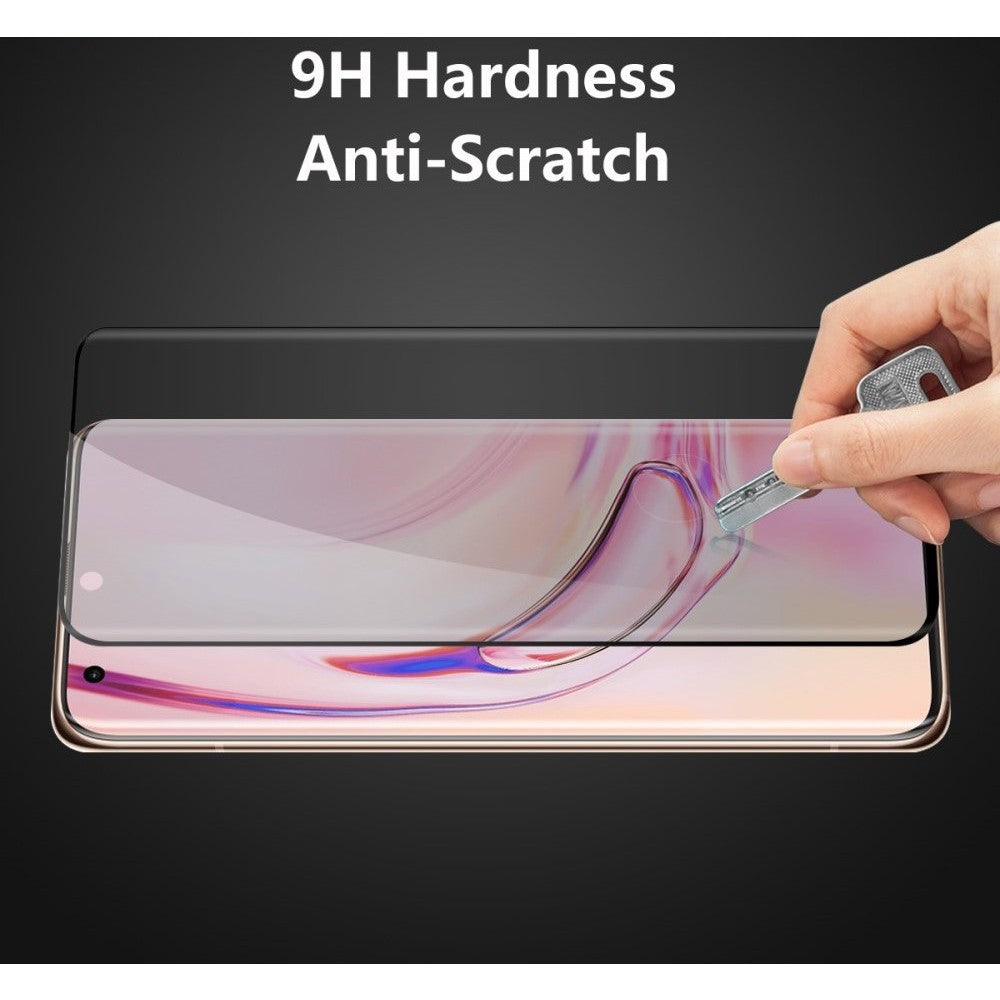 Folie Sticla securizata Flippy® compatibila cu Hawei Nova 9 Full Glue Privacy Negru-5