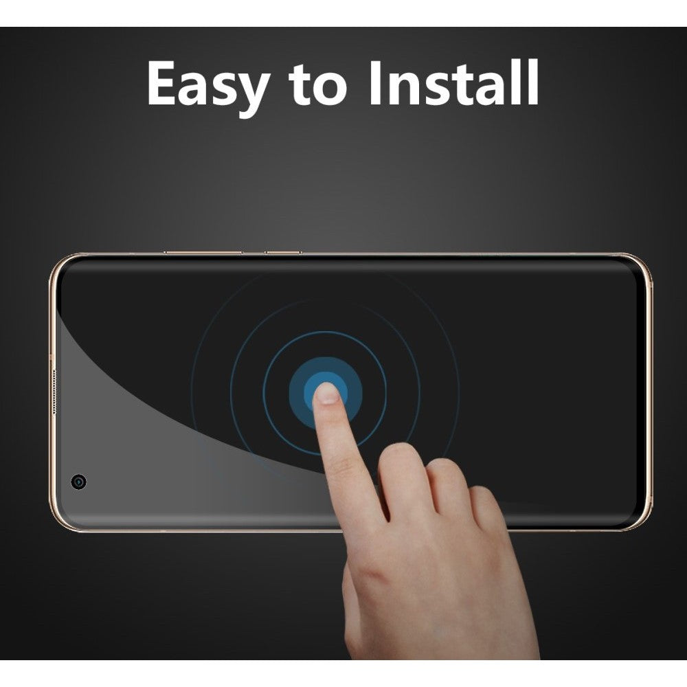 Folie Sticla securizata Flippy® compatibila cu Hawei Nova 9 Full Glue Privacy Negru-7