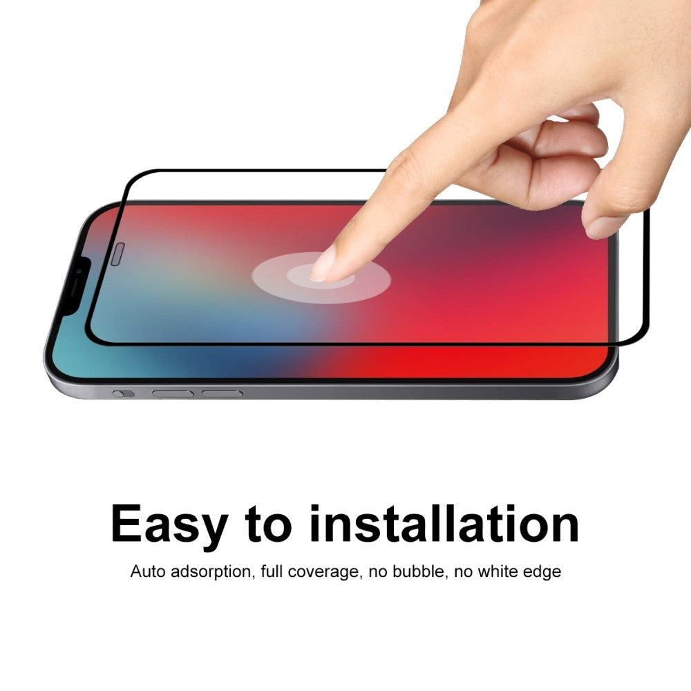 Folie Sticla securizata Flippy® compatibila cu iPhone XR Full Glue Negru-3