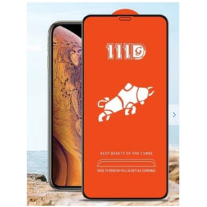 Folie Sticla Securizata, Flippy, Compatibila cu Motorola Moto G34 5G, Full Cover 111D, HD, Margini Negre, Transparenta-0