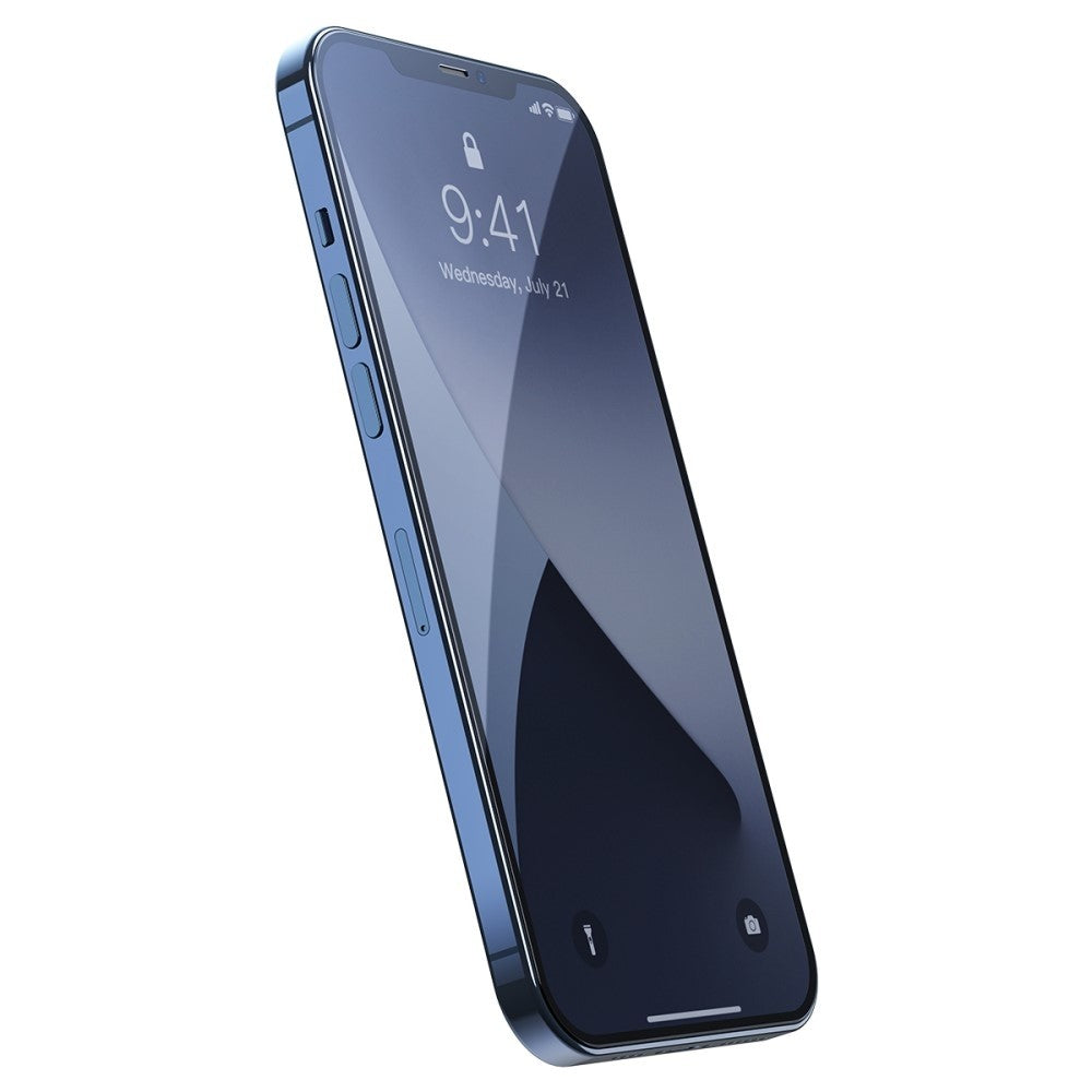 Folie Sticla securizata Flippy compatibila cu Samsung A11 Full Glue Privacy Negru-2