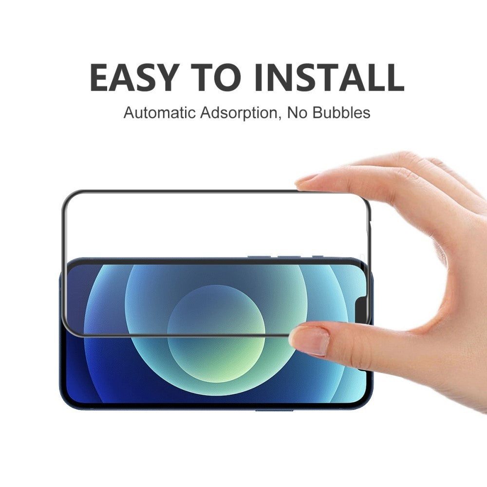 Folie Sticla Securizata Flippy compatibila cu Samsung A7 2017, Full Glue, Negru-5