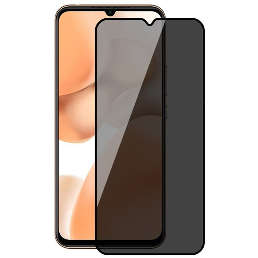 Folie Sticla securizata Flippy compatibila cu Samsung A70 Full Glue Privacy Duritate 9H Negru-0
