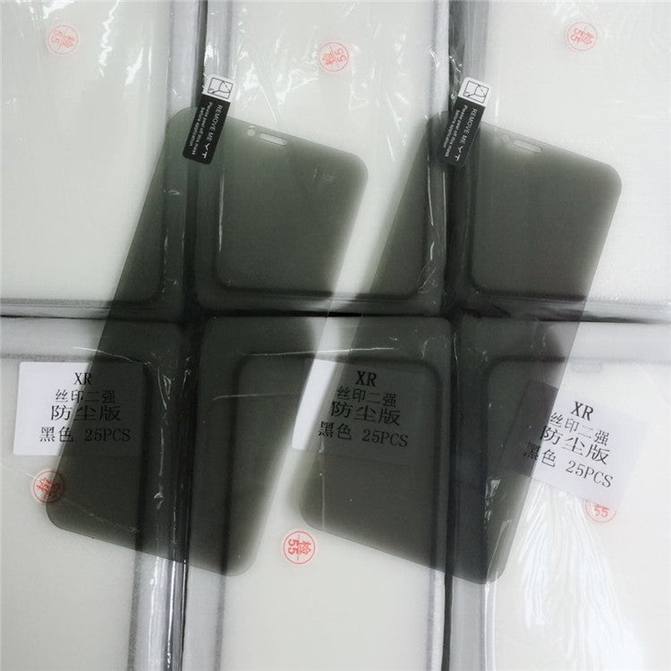 Folie Sticla Securizata, Flippy, Compatibila cu Xiaomi 14, Privacy Classic, 2.5D, Confidentialitate 35°, Negru Transparent-0