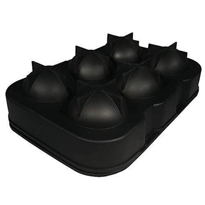 Forma pentru Gheata, Flippy, 6 Forme Sferice, din Silicon, 17 x 12 x 6 cm, Negru-4