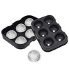 Forma pentru Gheata, Flippy, 6 Forme Sferice, din Silicon, 17 x 12 x 6 cm, Negru-0