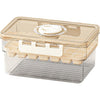 Forma de Gheata, Flippy, un Strat, Inchidere Etans, din PP+PET, 19 x 12 x 9.5 cm, Bej-0