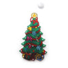 Decoratiune de Craciun pentru fereastra Flippy, brad, cu LED-uri, 26 cm, alb cald-0