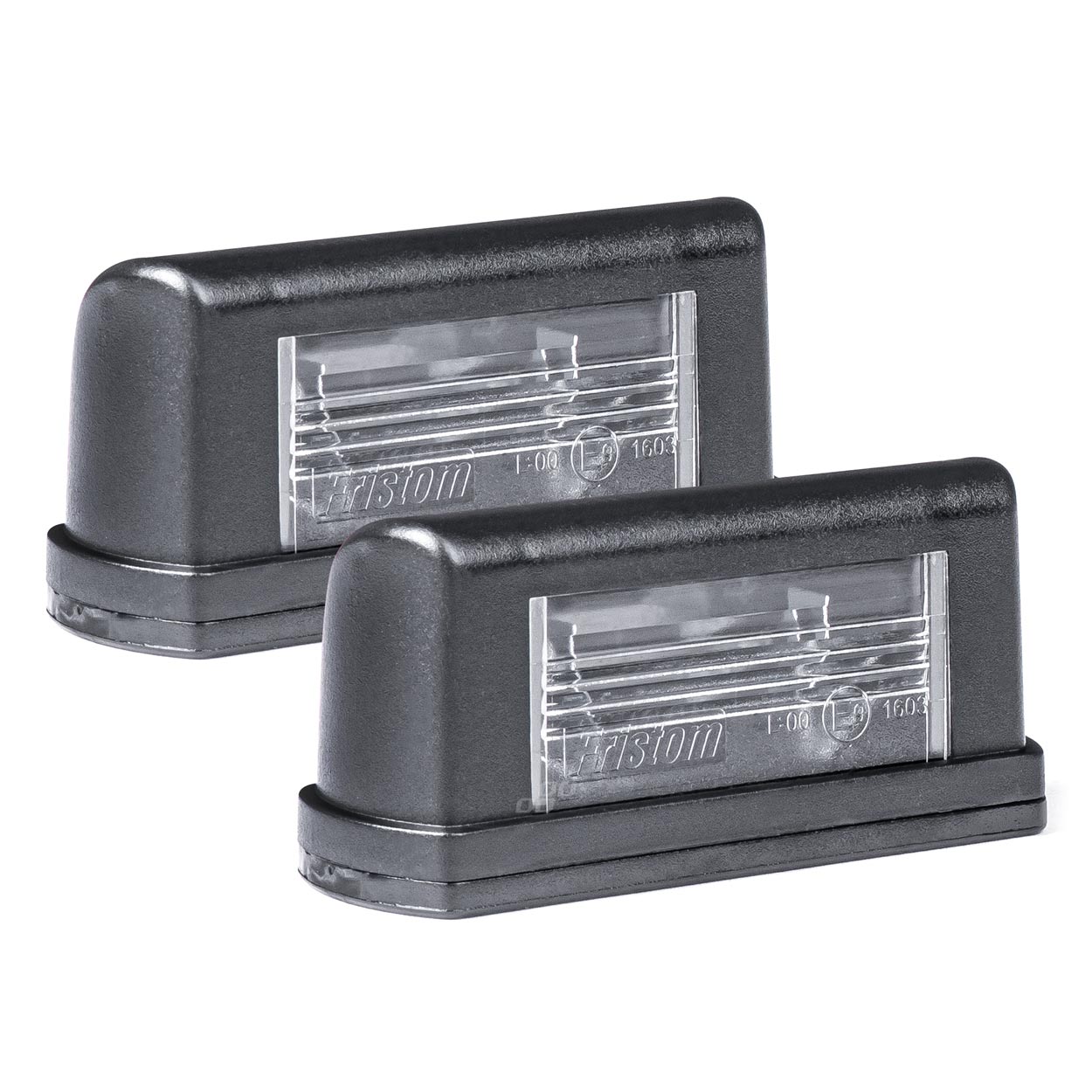 Set 2 lampi pentru iluminat placuta de inmatriculare, 12 - 24V-0