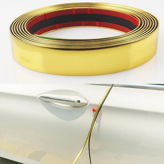 Rola Ornament autoadeziv, 4mm x 15m, culoare Crom GOLD-0