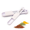 Set doua linguri masurare ajustabile Flippy, material ABS, 16x3.5x1.6 cm, alb-0