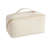 Geanta de Calatorie Flippy, Pentru Cosmetice, Portabila, Impermeabila, din Piele Ecologica, Compartimente Multiple, cu Fermoar, 23 x 11.5 x 10.5 cm, Crem-0