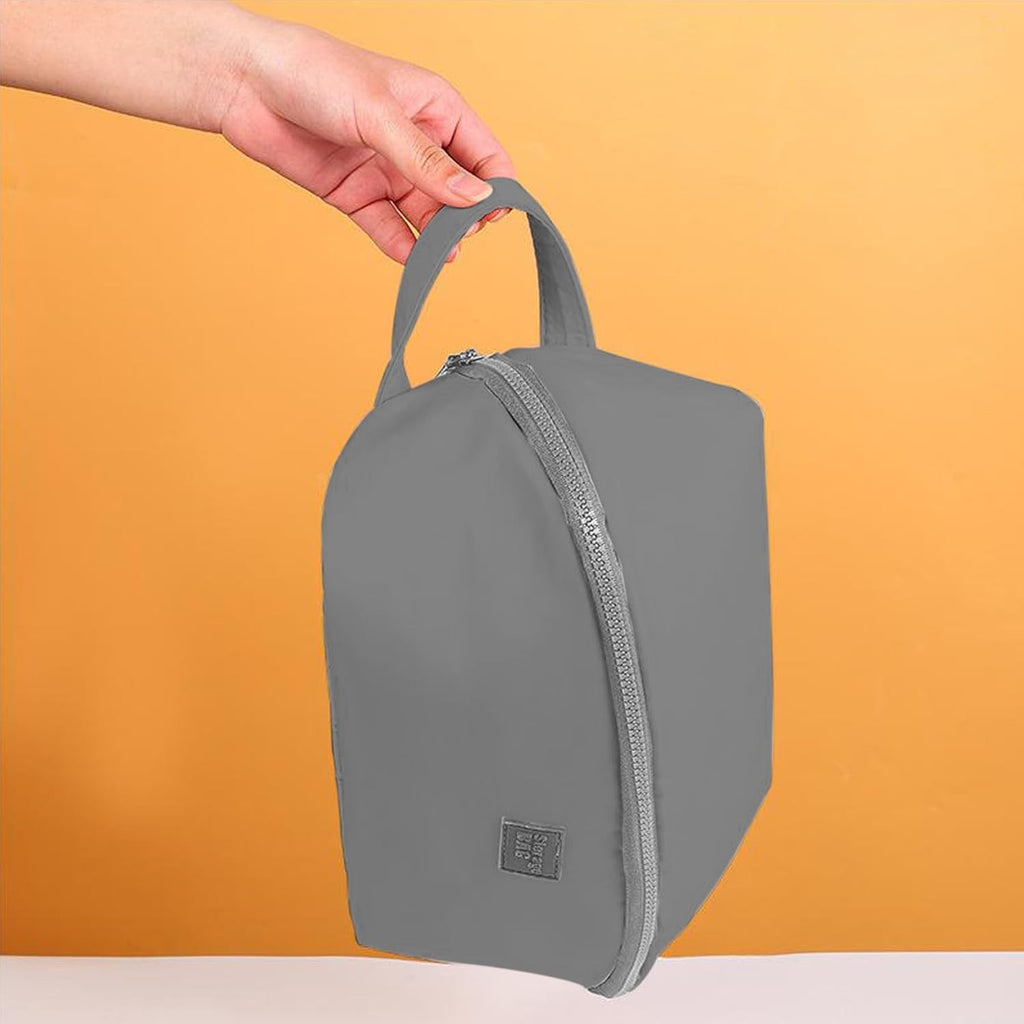 Geanta De Depozitare, Flippy 3 In 1, Portabila, Pentru Lenjerie, Sutiene Si Sosete, Multi-Functionala, Pentru Bagaj, Calatorii Si Afaceri, 23 x 13 x 13, Gri-2