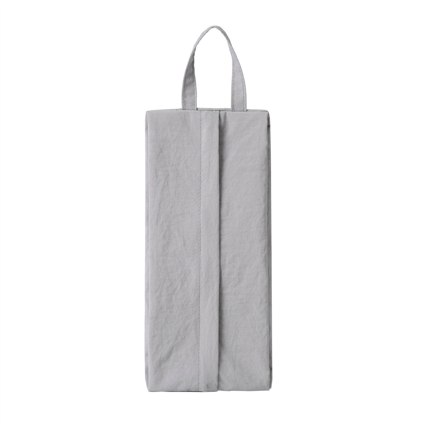 Geanta de Depozitare, Flippy, Pentru Haine Mici, Lenjerie, Sosete, Cosmetice, Impermeabila, cu Maner, 10x20x3 cm, Gri-3