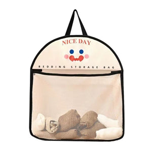 Geanta de Depozitare, Flippy, Tip Saculet, de Agatat, Multifunctionala, din Plasa, 40 x 10 x 44 cm, Negru-0