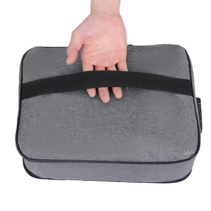 Geanta Flippy pentru Depozitare Acte si Documente, Facturi, Carduri, cu Cod de Securitate, 2 Compartimente, Impermeabila, 37 x 10.5 x 27 cm, Gri-10