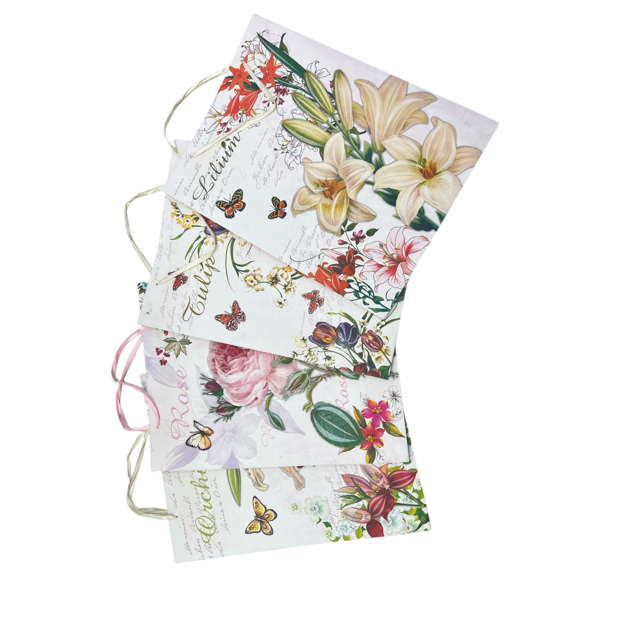 Set 12 pungi de cadou, Modele random, 38x50x12 cm-0