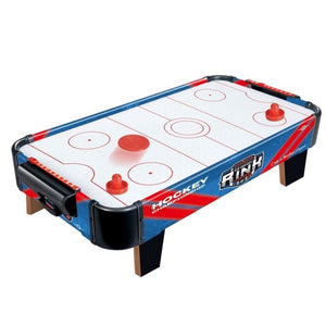 Masa Air Hockey Graffiti cu Picioare Scurte, Flippy, PVC, 2 Pucuri, Tabela Scor, 2 Impingatoare, 76x38x21.5 cm, Albastru-0