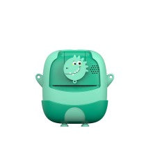 Camera Instantanee pentru Copii, Flippy, cu Functie de Printare, cablu USB-C, Bluetooth, compatibil iOS/Android, Imprimare APP, Model Dinozaur, Verde-0