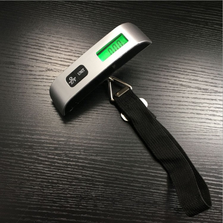 Cantar Digital de Mana Curea, Flippy, Cantar Portabil, Cantarire Bagaje, Capacitate 50 kg, Functie de Tara, 12.5 x 2.8 x 2.8 cm, Alb-Negru-4