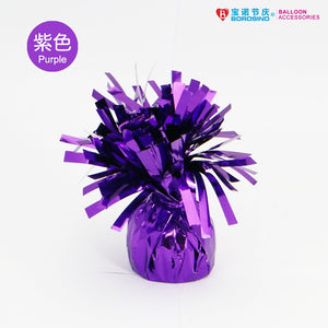 Greutate Mov cu Folie Franjuri pentru Baloane, 170g-0