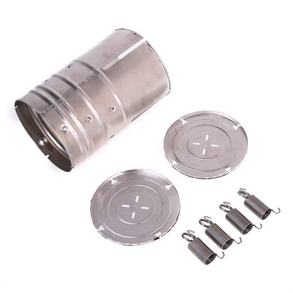 Presa din inox Flippy, pentru preparat sunca presata, cu capac, dimensiune reglabila in 3 trepte, 15 x 15 x 18 cm, argintiu-6