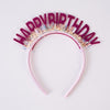 Coronita Happy Birthday Roz, Marime Universala-0