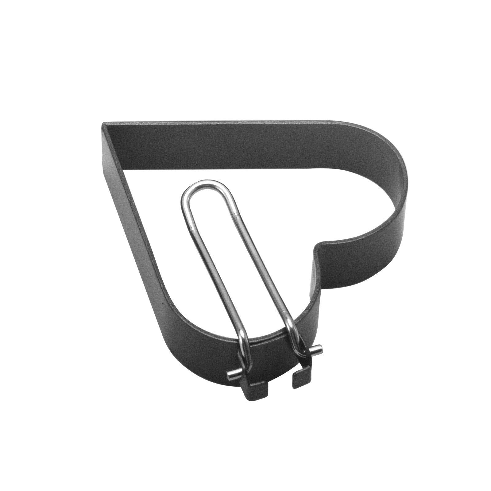 Set 4 forme pentru ou Flippy, din otel, strat antiaderent, diametru 7.5 cm, cu maner din ABS, negru-1