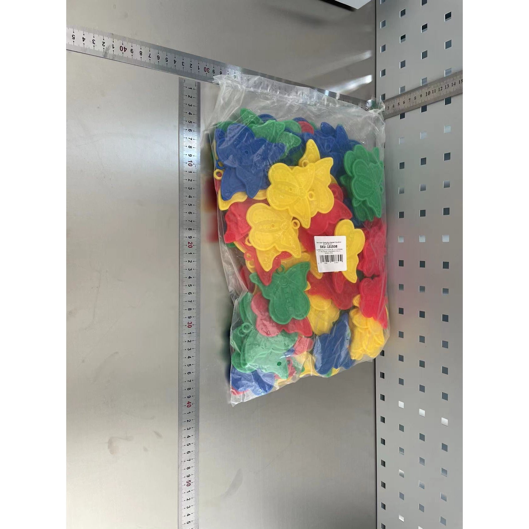 Set 4 Greutati pentru Baloanele cu Heliu, 30 grame, Plastic, Fluture-1