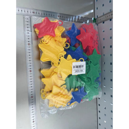 Set 4 Greutati pentru Baloanele cu Heliu, 30 grame, Plastic, Stelute-1