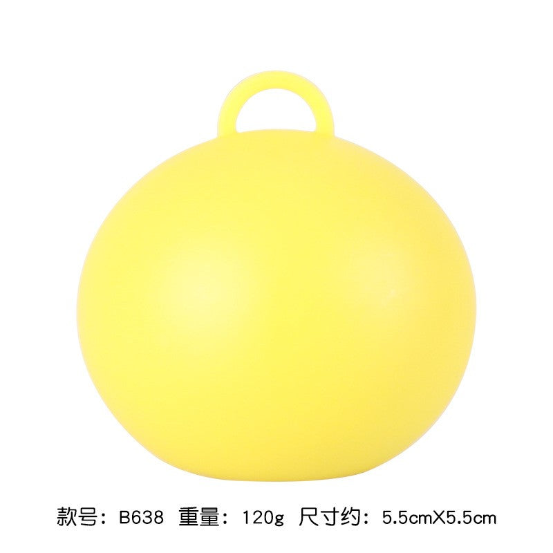 Greutate pentru Baloane, Flippy, 5.5x5.5 cm, 120 g, Galben-0