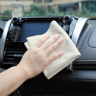 Laveta Sintetica Super Absorbanta Imitatie Piele de Caprioara, dimensiune 43 x 32 cm-1