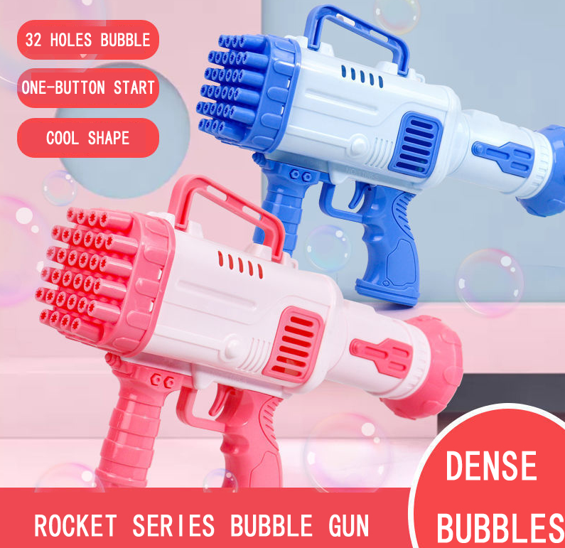 Pistol electric cu baloane de săpun Bazooka