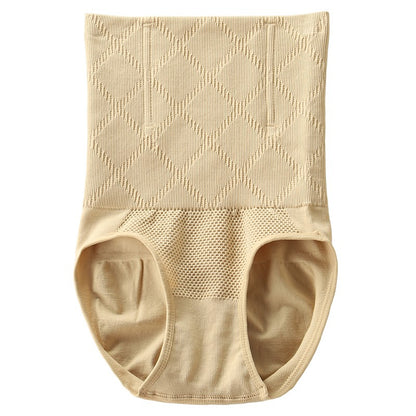 Lenjerie Modelatoare Postpartum, Flippy, cu Talie Inalta, Control al Burții, Compresie Mare, Insertii din Silicon pentru Sustinere, Nude, XS-S-8