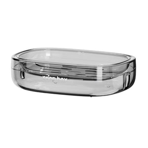 Savoniera, Flippy, Pentru Blat, PET, Scurgere Optima, Gri Transparent-0