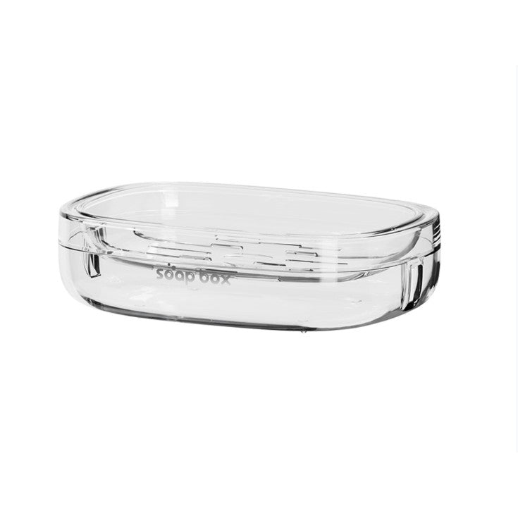 Savoniera, Flippy, Pentru Blat, PET, Scurgere Optima, Argintiu Transparent-0