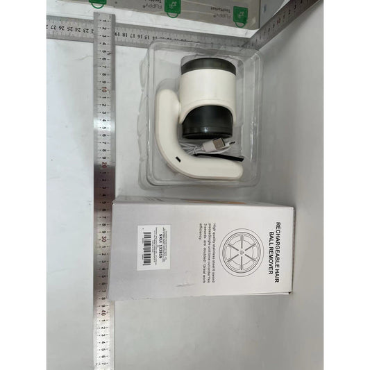 Aparat Pentru Curatat Scame, Par Si Praf, Flippy, cu LED, Pentru Diferite Tipuri De Material, Cu Lame Din Otel Inoxidabil, Compartiment de Depozitare, Maner Reglabil, 11x10.5x8.7 cm, Alb-1