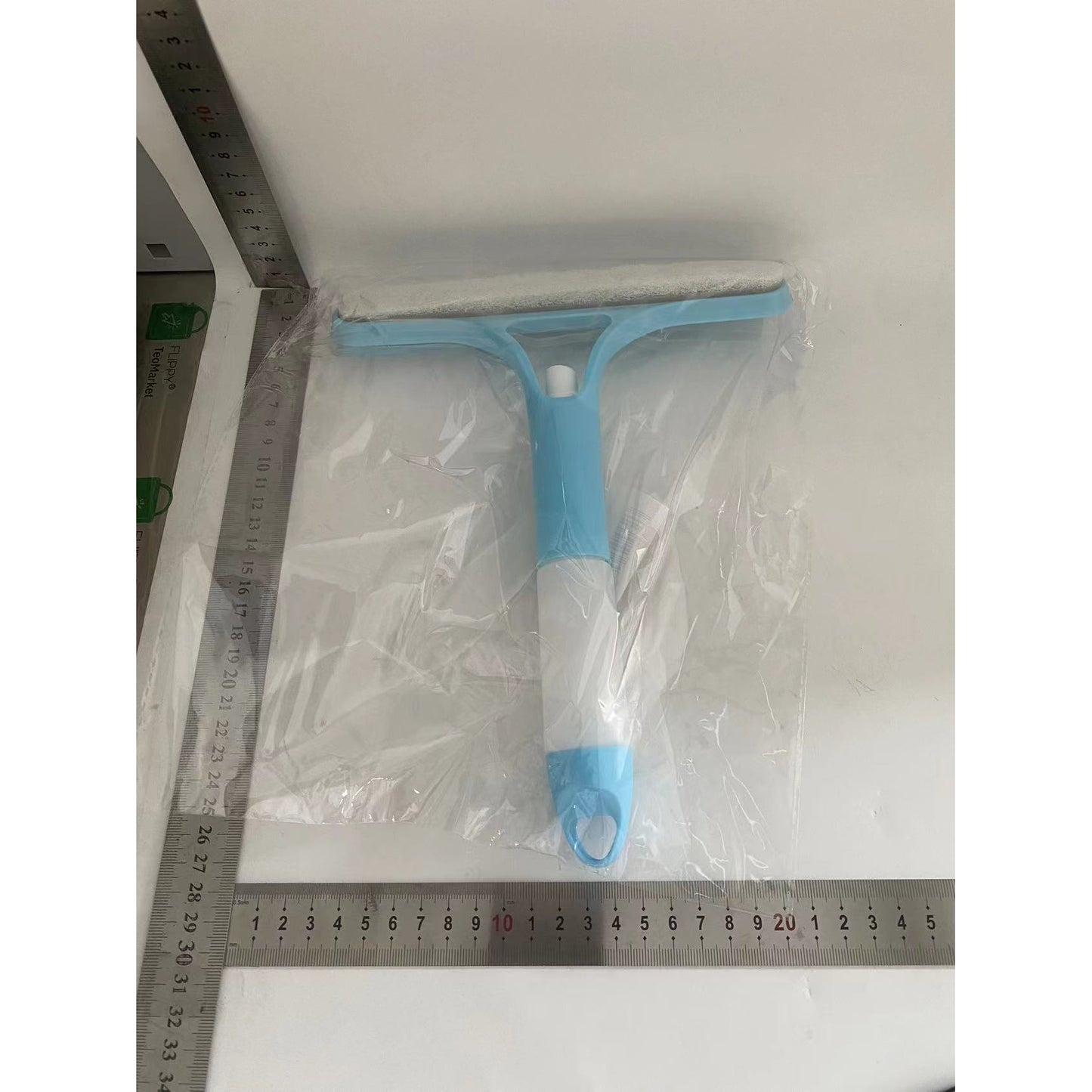Accesoriu Multifunctional pentru Spalarea Ferestrelor si Oglinzilor, Flippy, Albastru-1