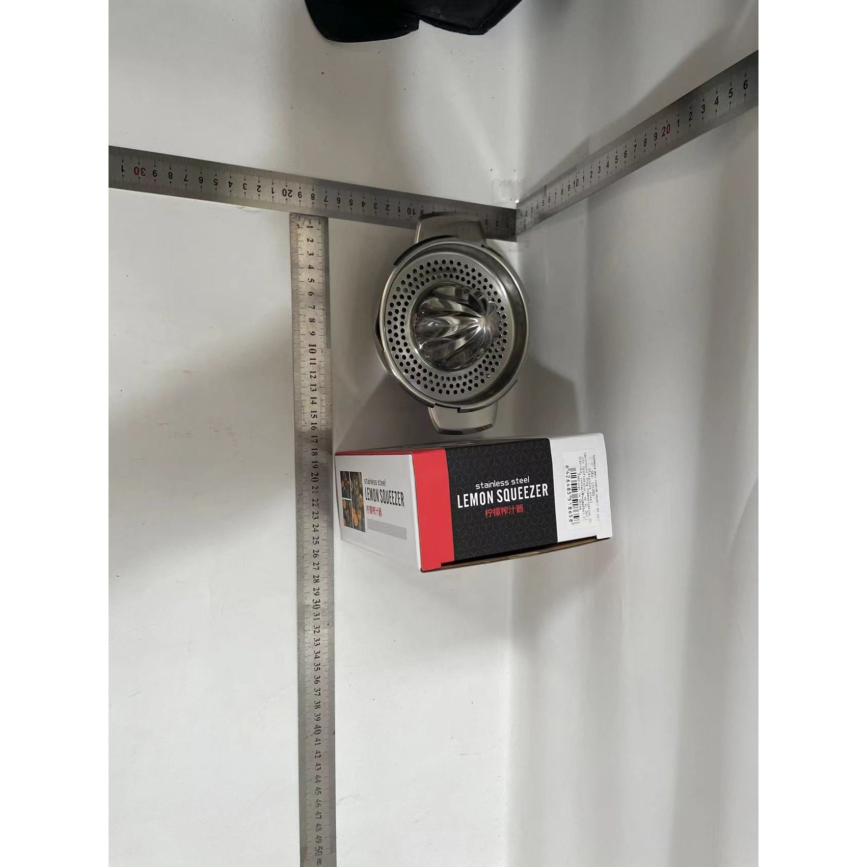 Storcator de Citrice Manual, Flippy, Rezistent, Usor de Folosit si Depozitat, Durabil, Calitativ, 16x7x13 cm, Inox, Argintiu-1