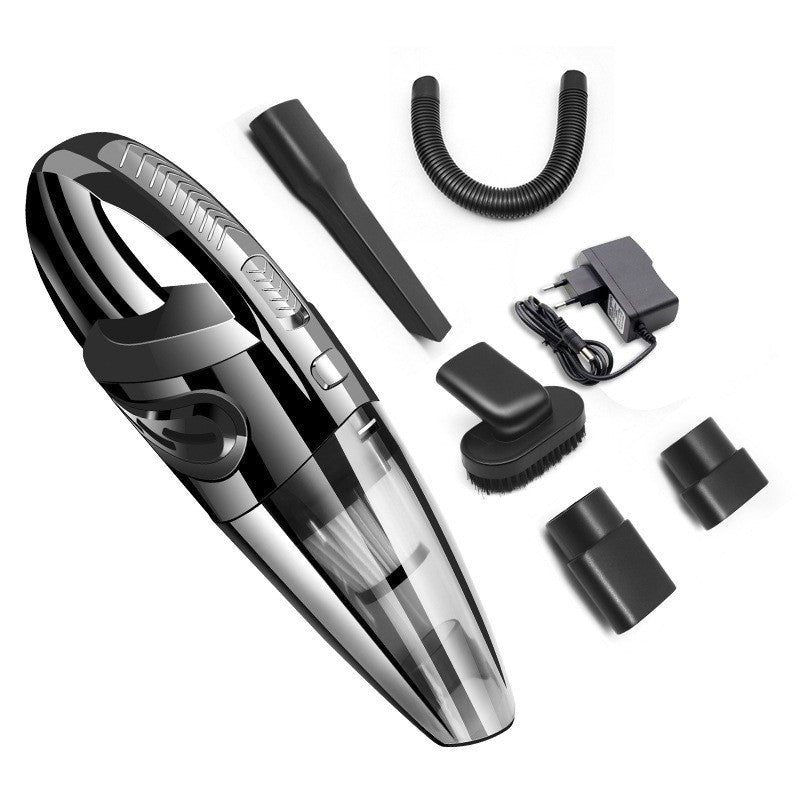 Aspirator de Mana Portabil Turbo, Flippy, pentru Uz Caznic sau Auto, Functie de Aspirare Umeda si Uscata, Incarcare la Priza, 32.000 rot/min, Putere 120W, Aspirare cu Vid de 4 Bar, 5 Accesorii pentru Spatii Inguste, Negru-7