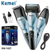 Aparat de Ras Kemei KM-1427 – 3 în 1 pentru Îngrijire Completă